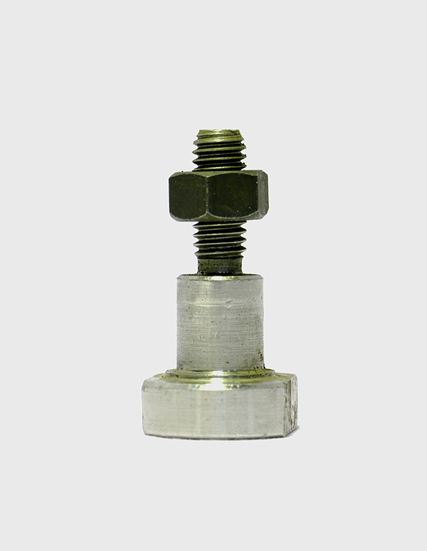 TENSIONER PULLEY, PIN WITH NUT (GJ)